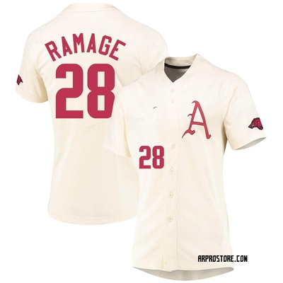 Razorbacks | Arkansas Nike Replica Cream Baseball Jersey | Alumni Hall